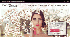 Desktop Screenshot of belofashionsboutique.com